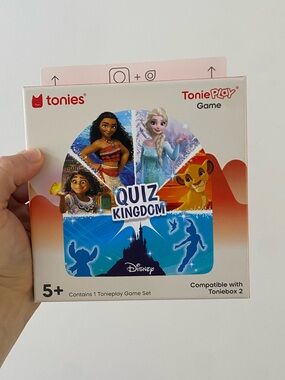 Tonies ToniePlay Disney Quiz Kingdom Game